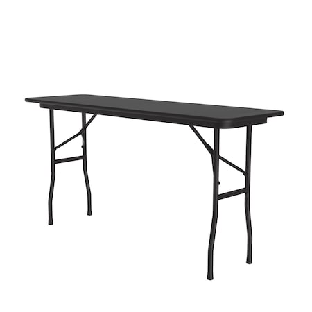 CORRELL CF TFL Folding Tables 18x96  Black Granite CF1896TF-07